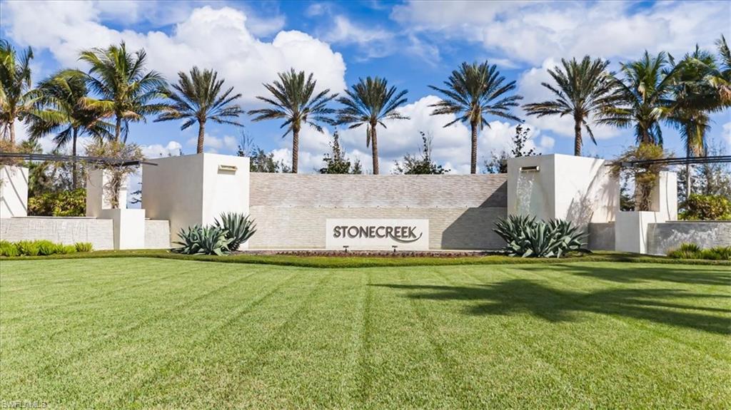 4172 Crescent Court Naples, FL 34119 - Photo 38 of 46 a view of outdoor space with garden