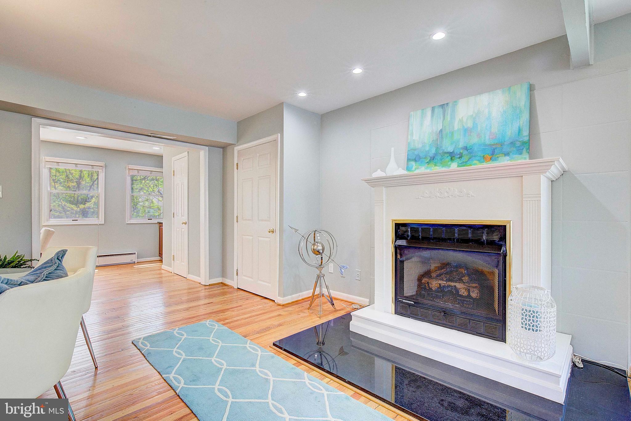 1427 Howard Road Annapolis, MD 21403 - Photo 10 of 54 Gas Fireplace via Propane