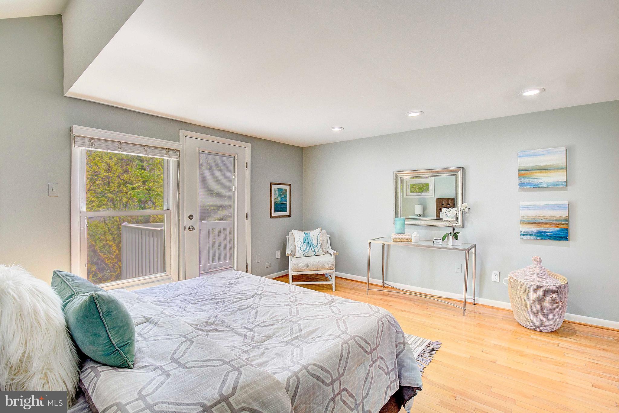 1427 Howard Road Annapolis, MD 21403 - Photo 21 of 54 Primary Bedroom & Access to Roof Deck