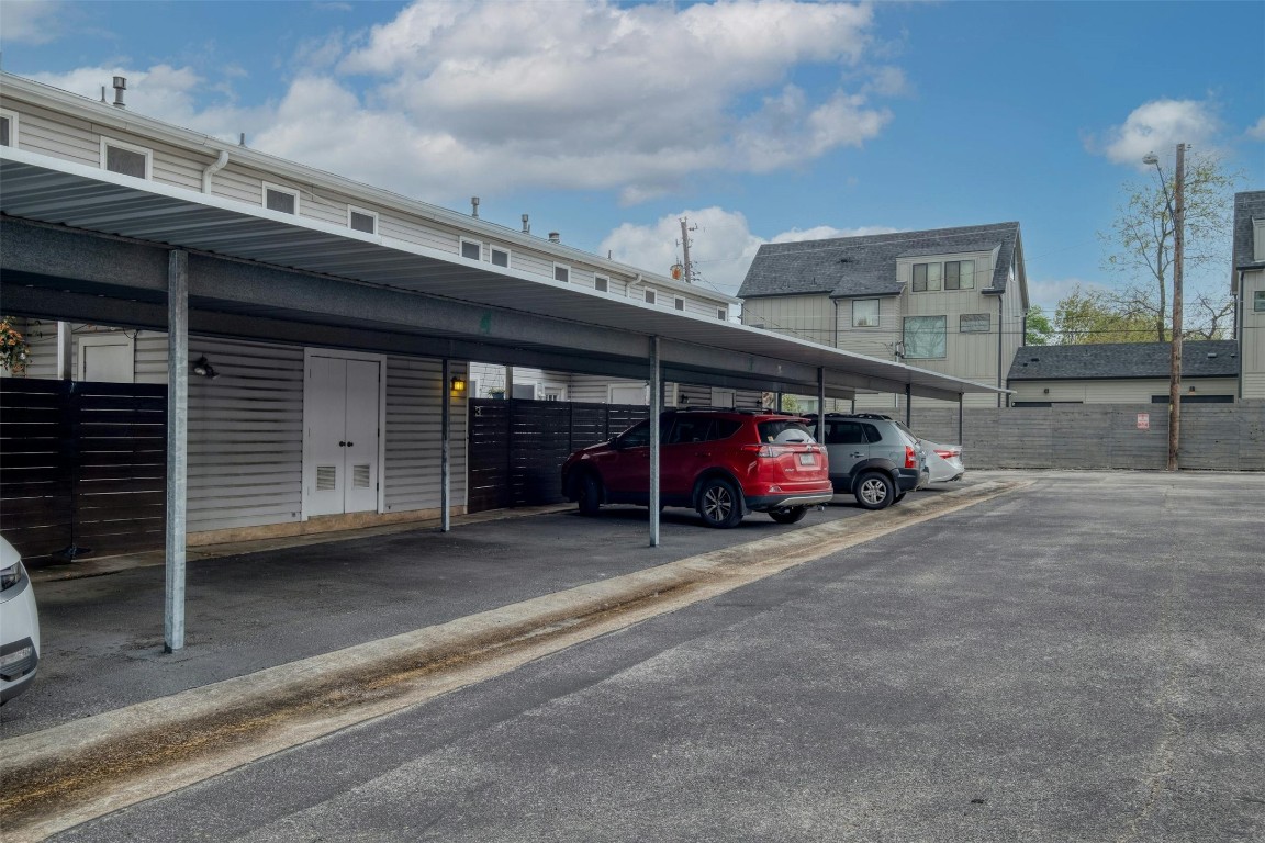 1904 Goodrich Avenue, Unit 4 Austin, TX 78704 - Photo 10 of 31 a view of a car garage