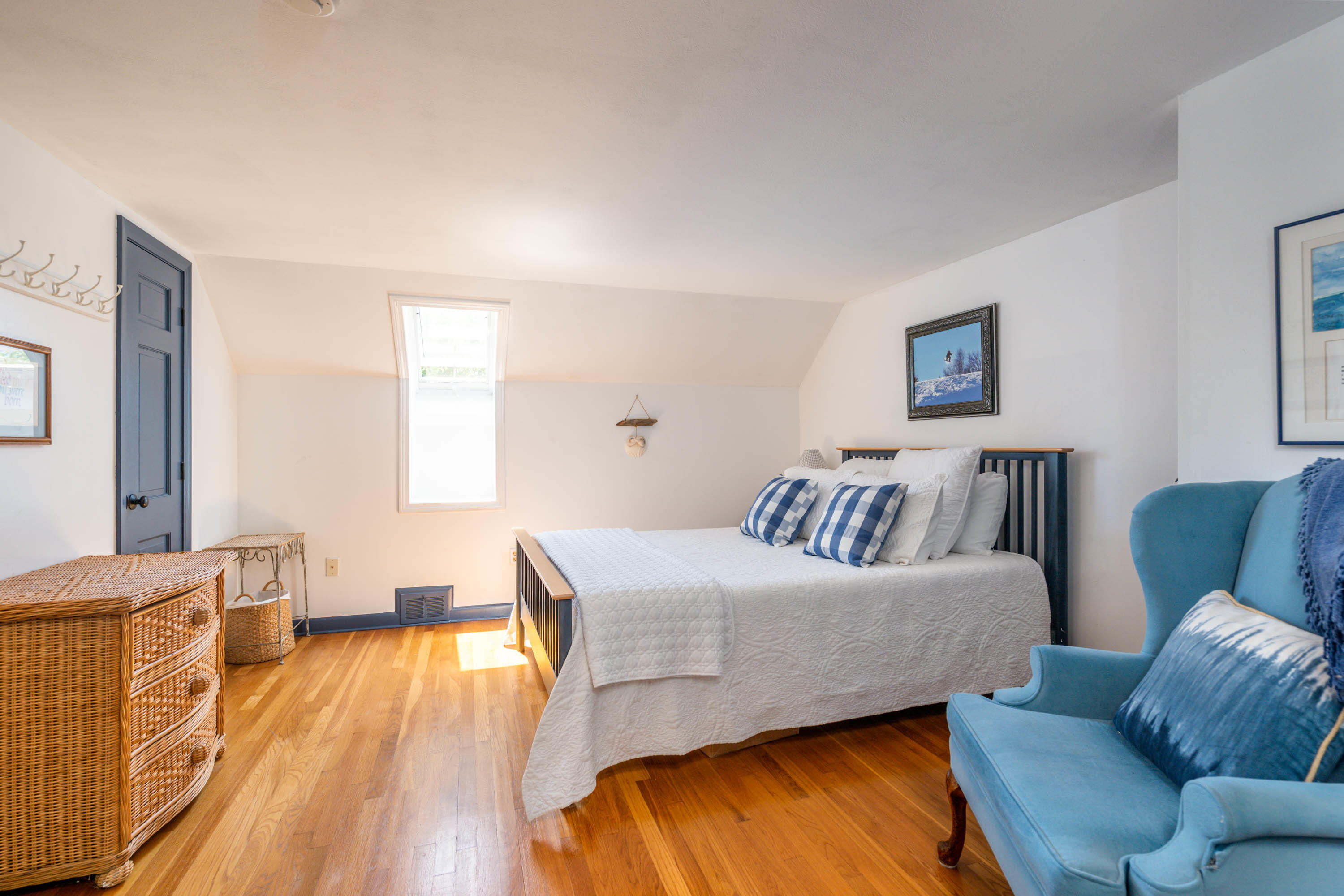 96 Breakwater Road Brewster, MA 02631 - Photo 15 of 16 a bedroom with furniture and wooden floor