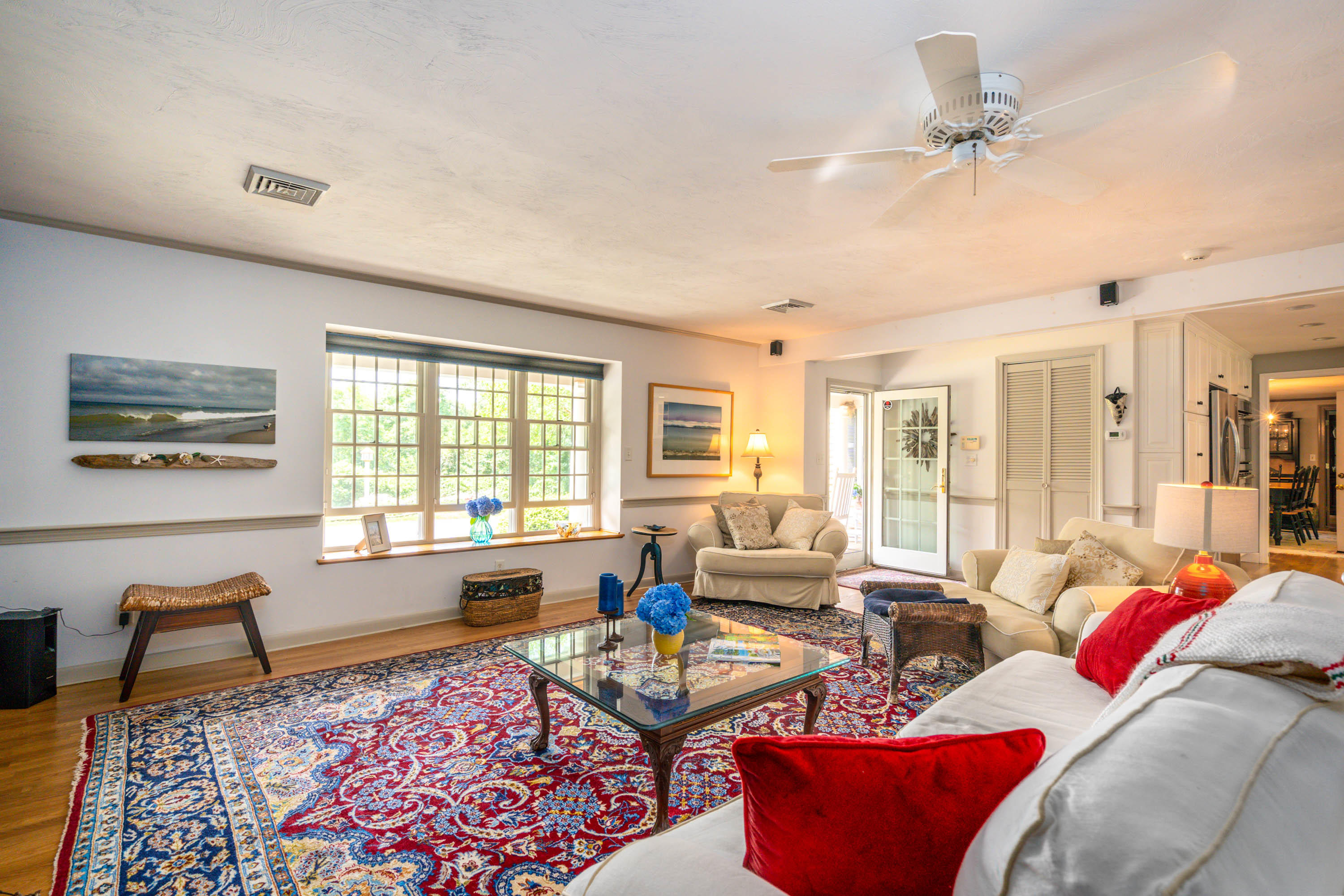 96 Breakwater Road Brewster, MA 02631 - Photo 7 of 16 a living room with furniture and a rug