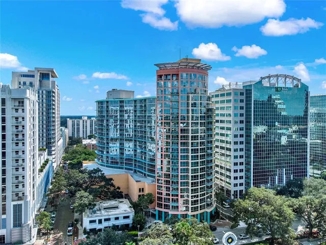 a view of a lake with a outdoor space