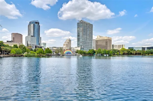 a view of a swimming pool and a outdoor seating