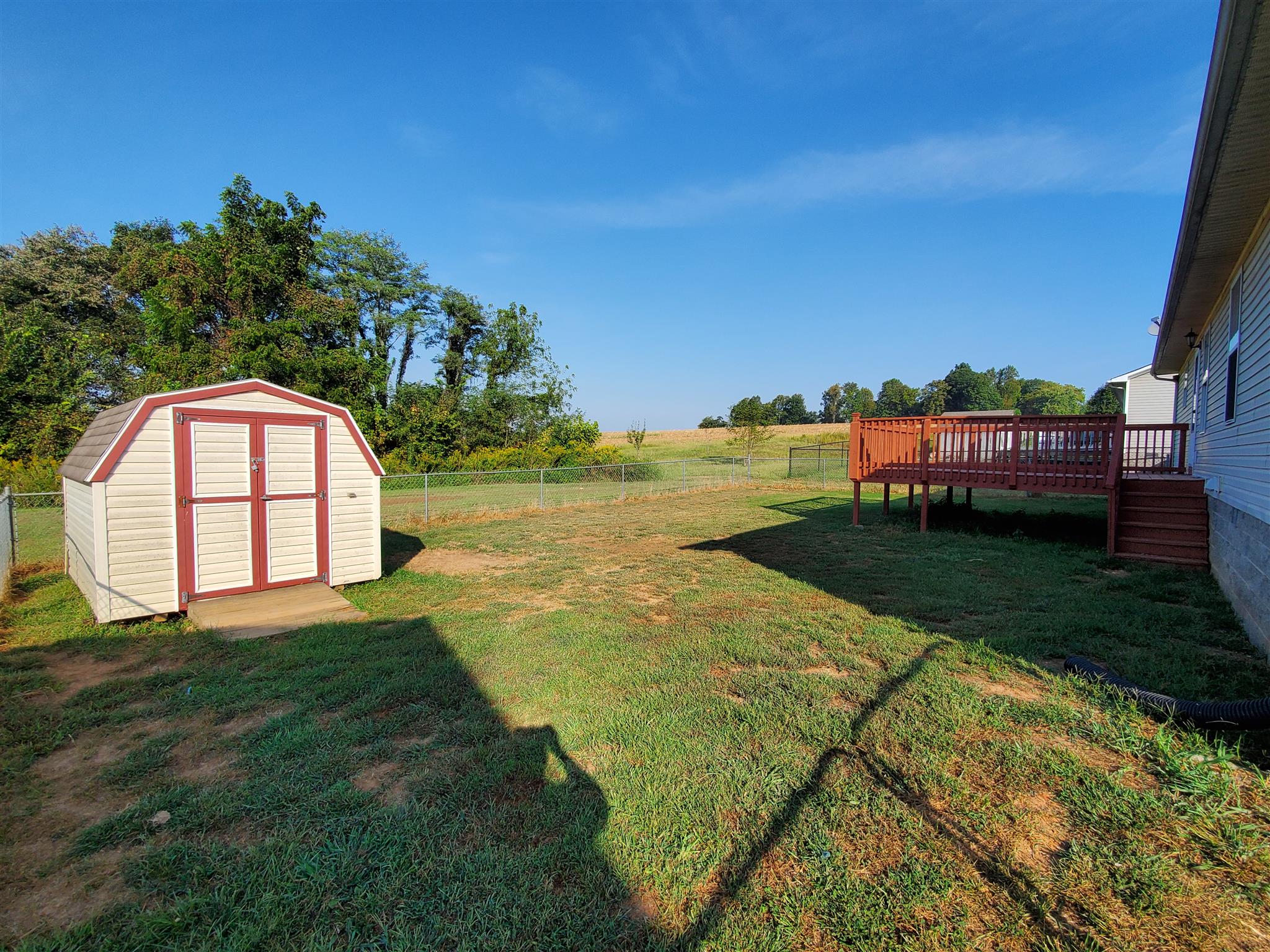 411 Filmore Road Oak Grove, KY 42262 - Photo 5 of 6 Large back yard with storage shed