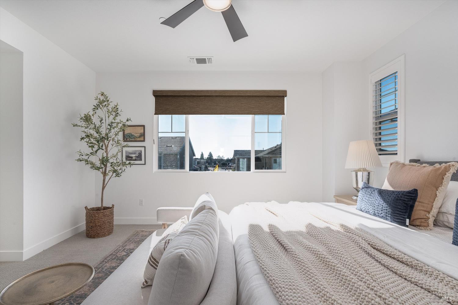 2560 Red Willow Drive Santa Rosa, CA 95403 - Photo 30 of 62 a bedroom with a bed and a large window