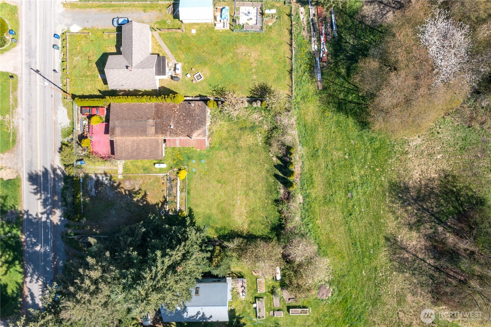 3051 Main Street Custer, WA 98240 - Photo 12 of 12 an aerial view of residential houses with yard