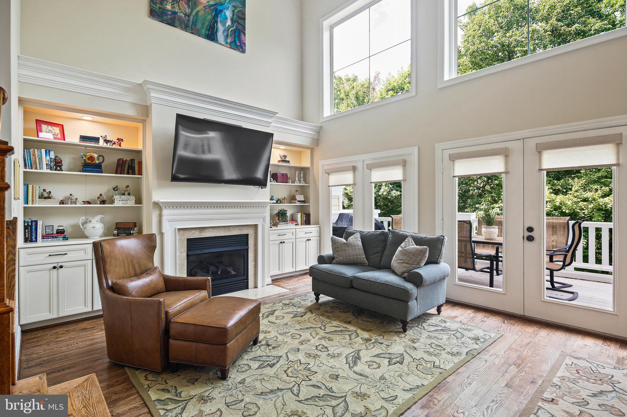 2040 Beacon Heights Drive Reston, VA 20191 - Photo 12 of 38 Enjoy your favorite shows and a cozy fire!