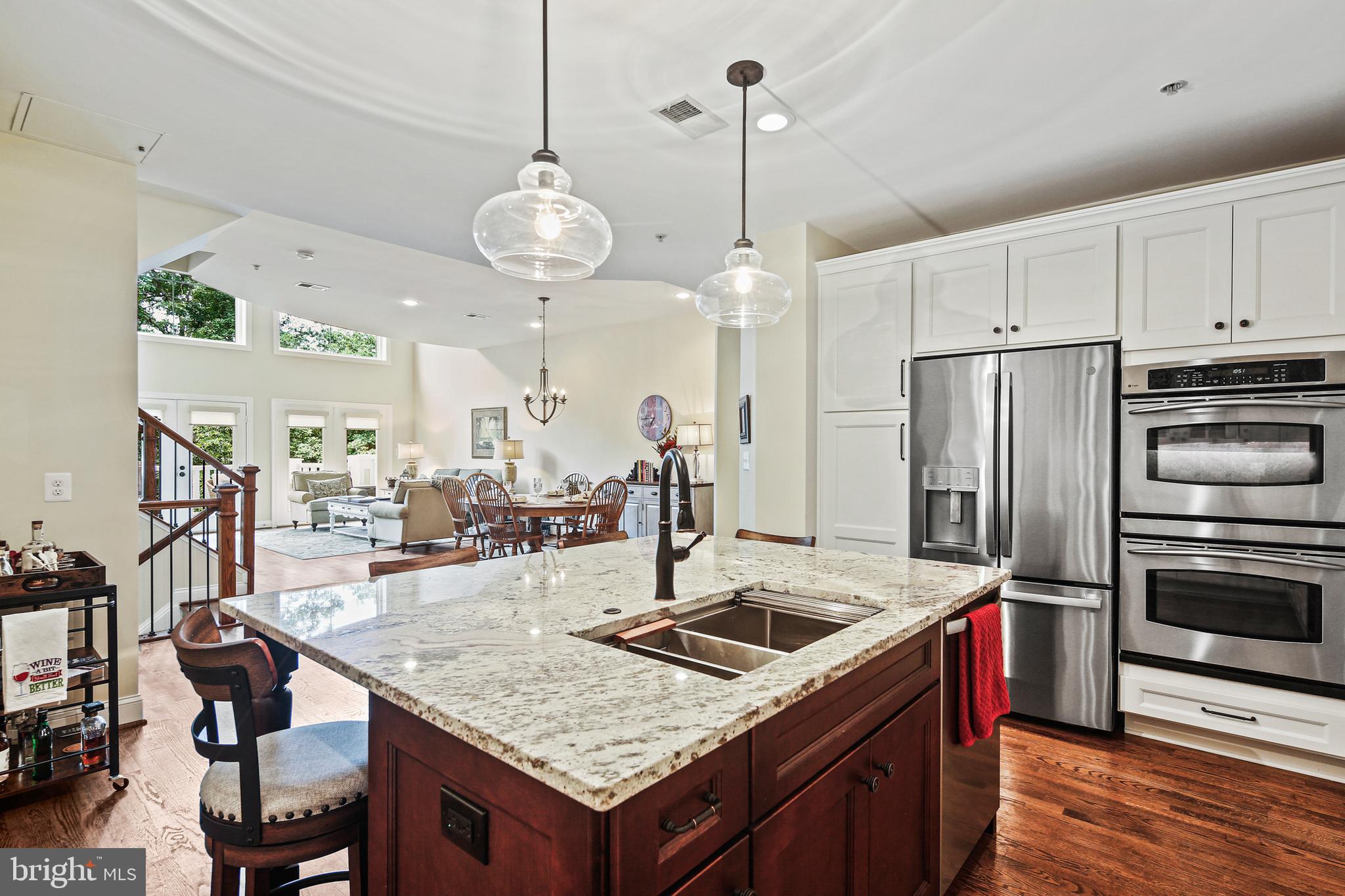 2040 Beacon Heights Drive Reston, VA 20191 - Photo 18 of 38 Remodeled kitchen opens to the great room