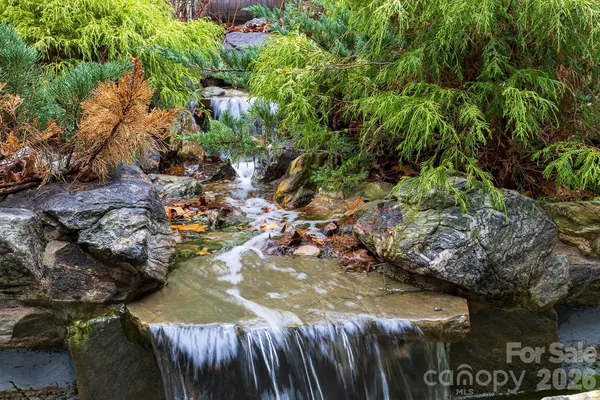 a view of swimming pool from a lake