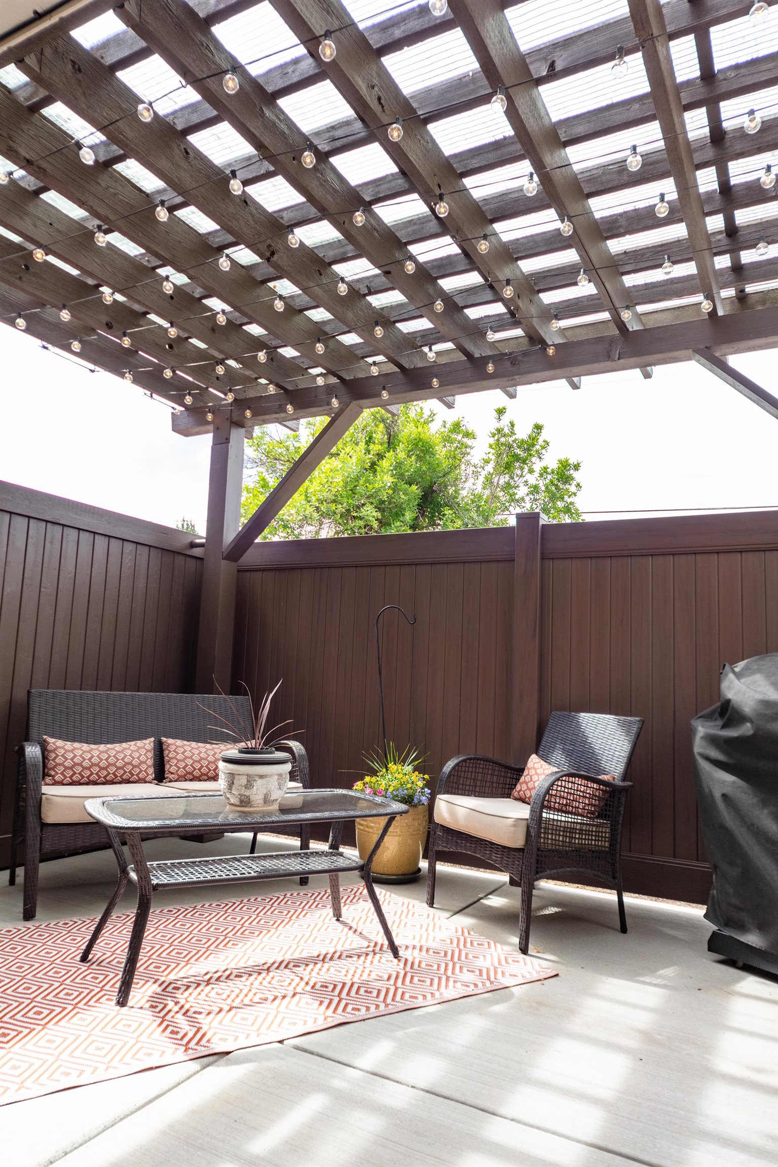 2700 G Road, Unit 9B Grand Junction, CO 81506 - Photo 13 of 42 Covered with Pergola topped with screen material.