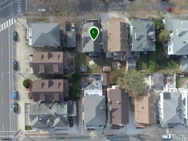 a view of a car park in front of a building