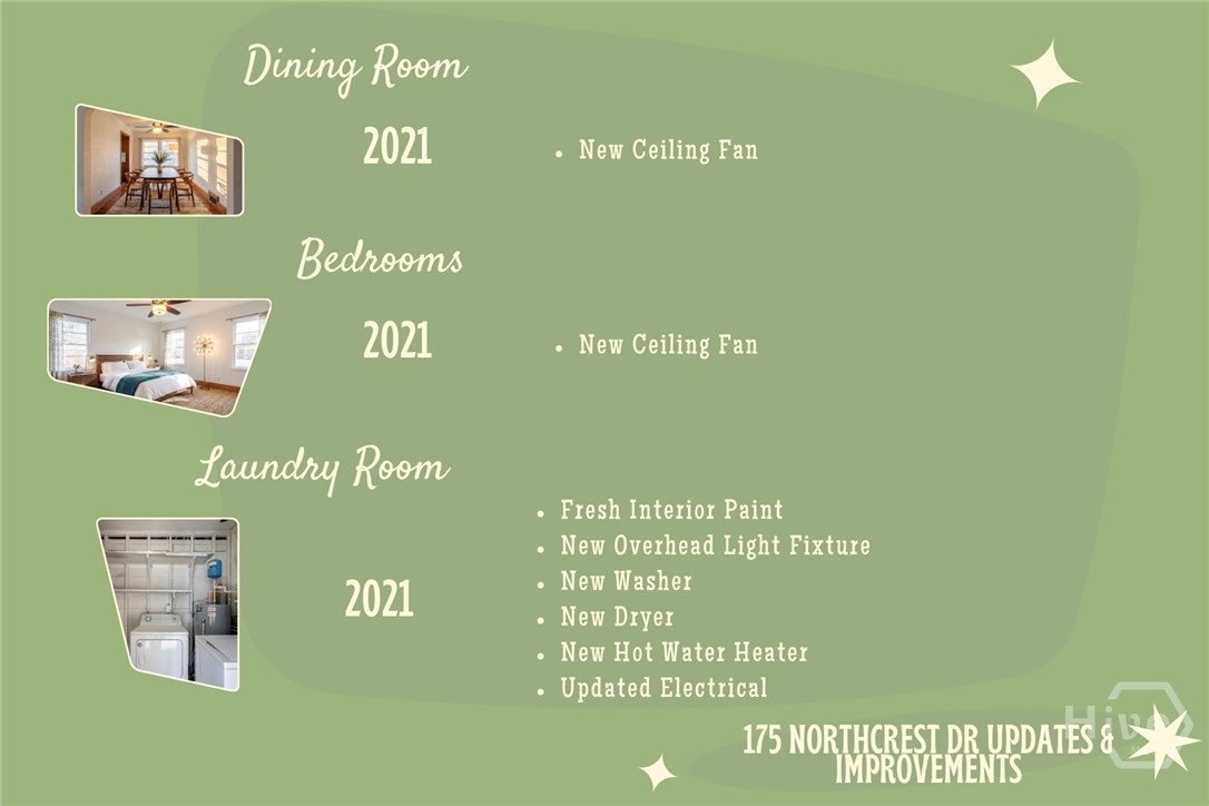 175 Northcrest Drive Athens, GA 30601 - Photo 30 of 34 Dining, Bed & Laundry Upgrades