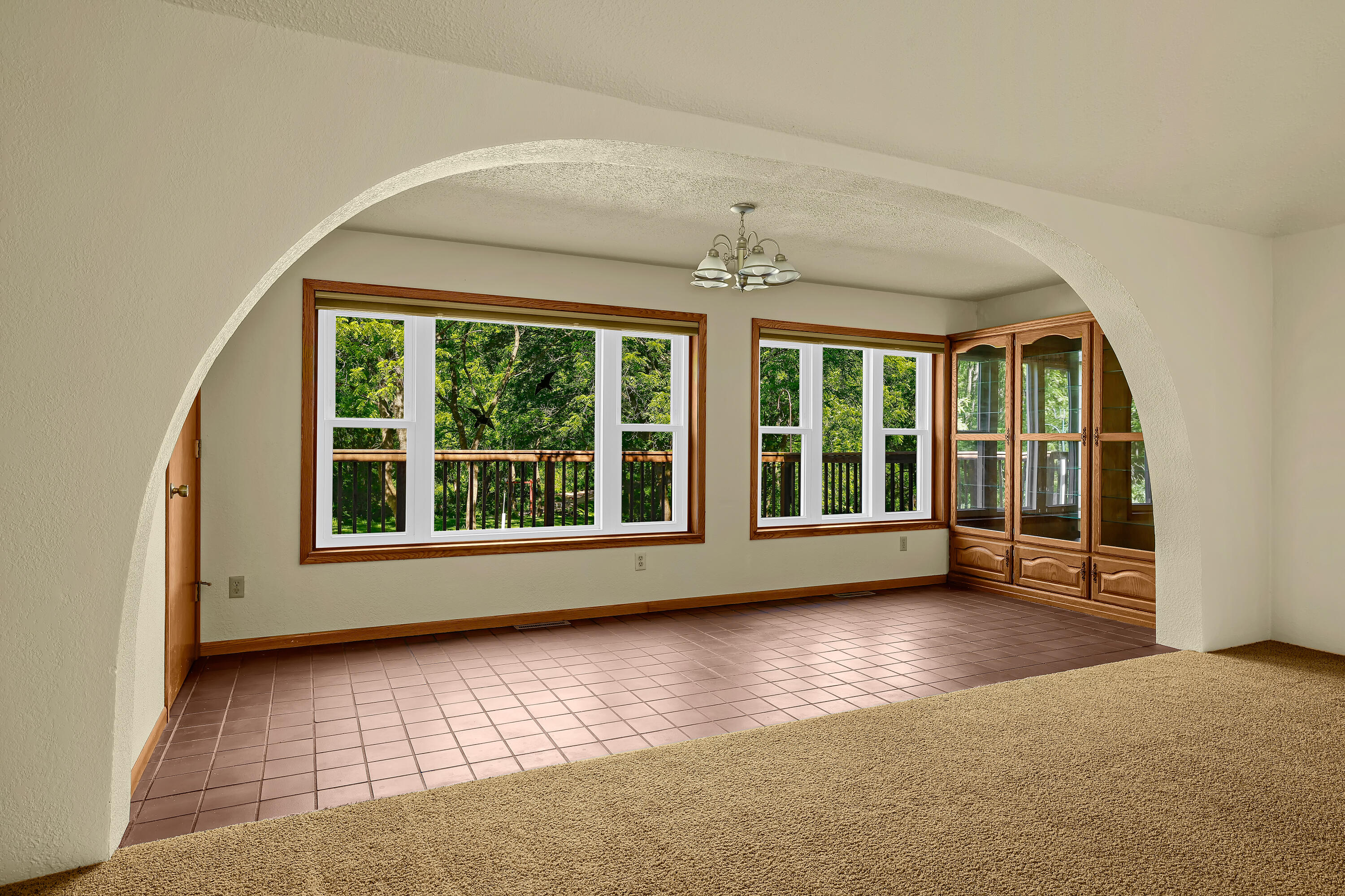 N8083 Amundson Coulee Road Farmington, WI 54636 - Photo 5 of 37 Tiled area w/scenic view