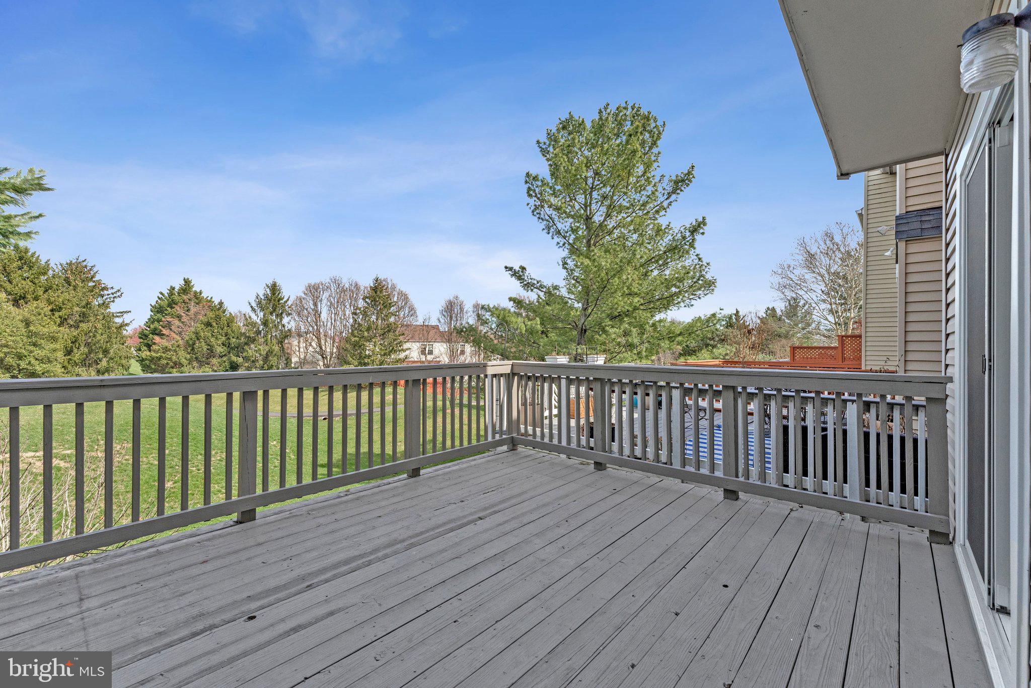 20718 Apollo Terrace Ashburn, VA 20147 - Photo 36 of 50 a view of balcony with wooden floor and fence