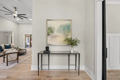 a entryway of a house