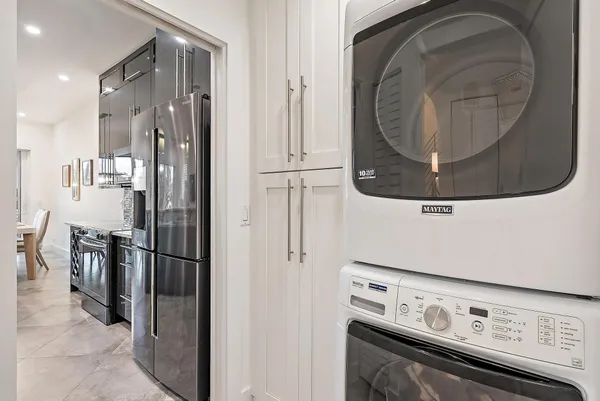 a view of washer and dryer