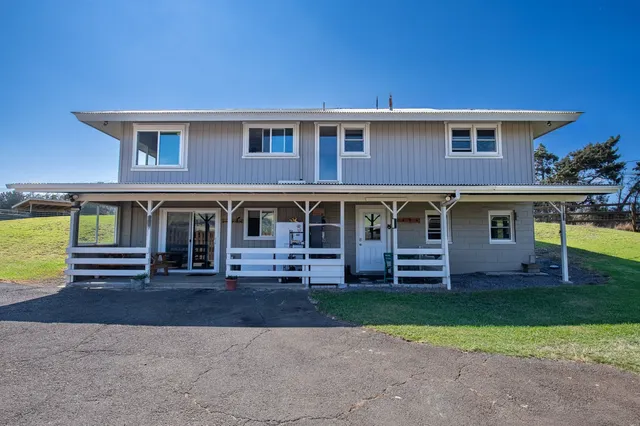 a front view of house with yard