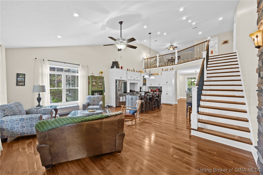 2477 Fairview Church Road Southwest Corydon, IN 47112 - Photo 8 of 54 Hardwood floors throughout!