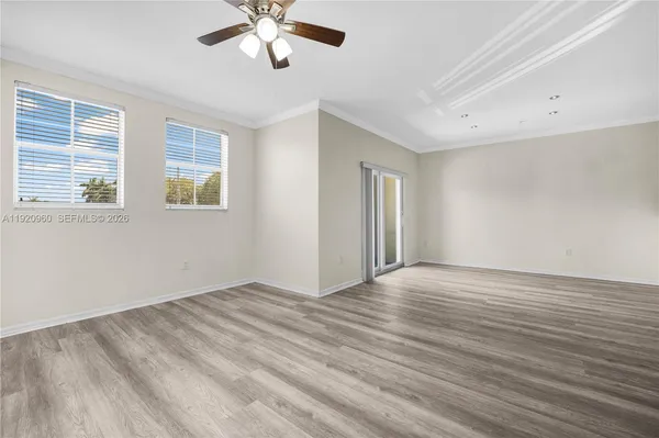 wooden floor in an empty room