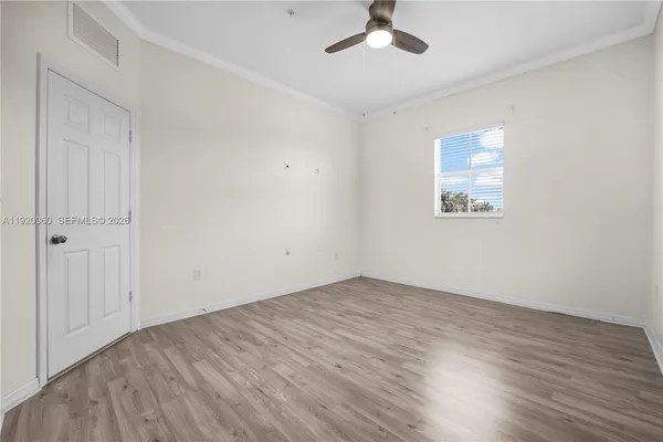 wooden floor in an empty room