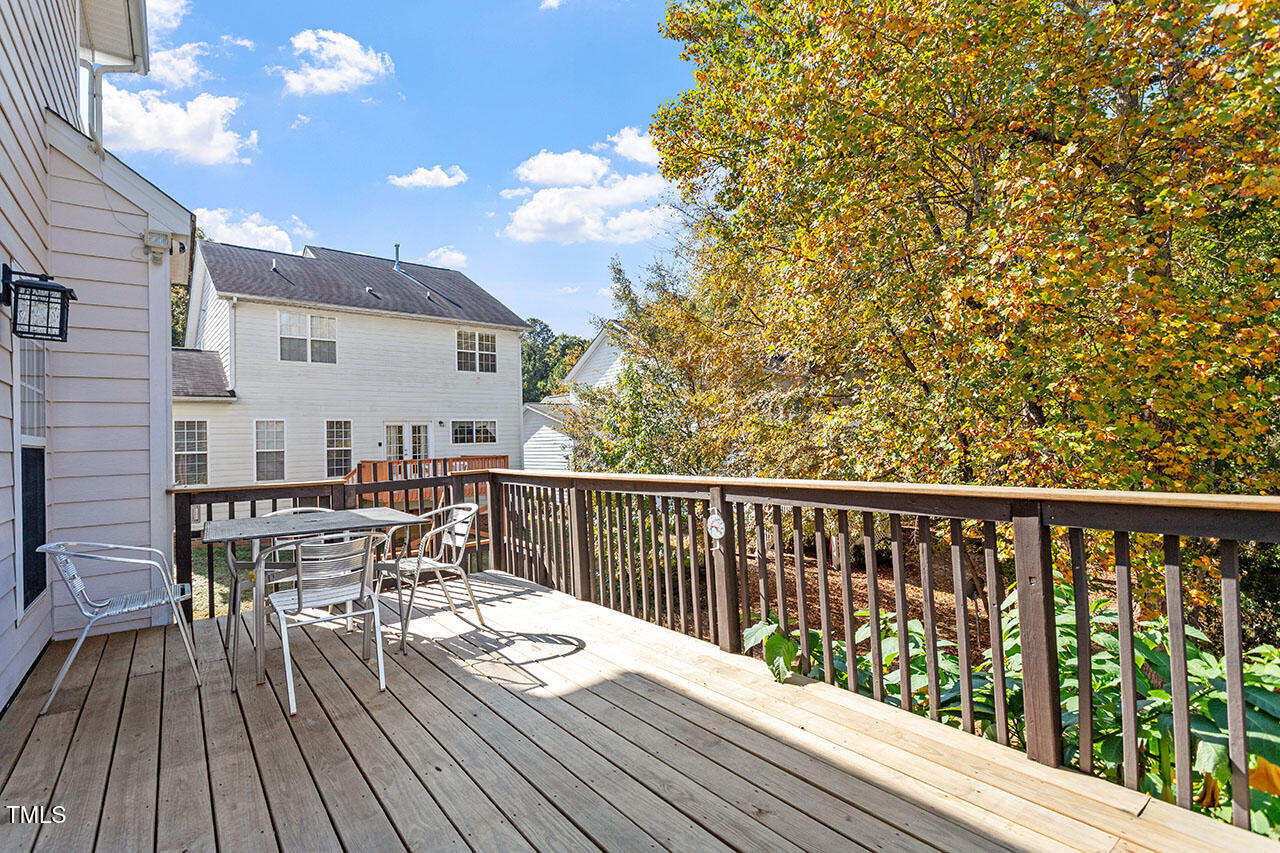 110 Caley Road Apex, NC 27502 - Photo 24 of 28 Large Deck