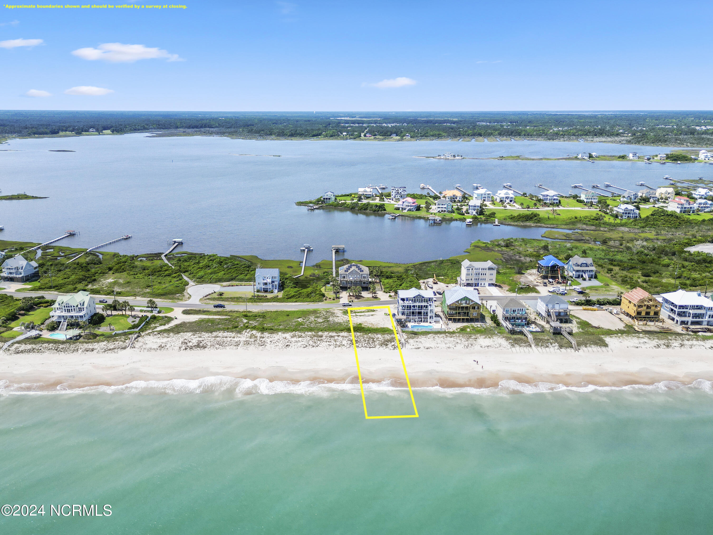 686 New River Inlet Road North Topsail Beach, NC 28460 - Photo 10 of 22 Drone Aerial