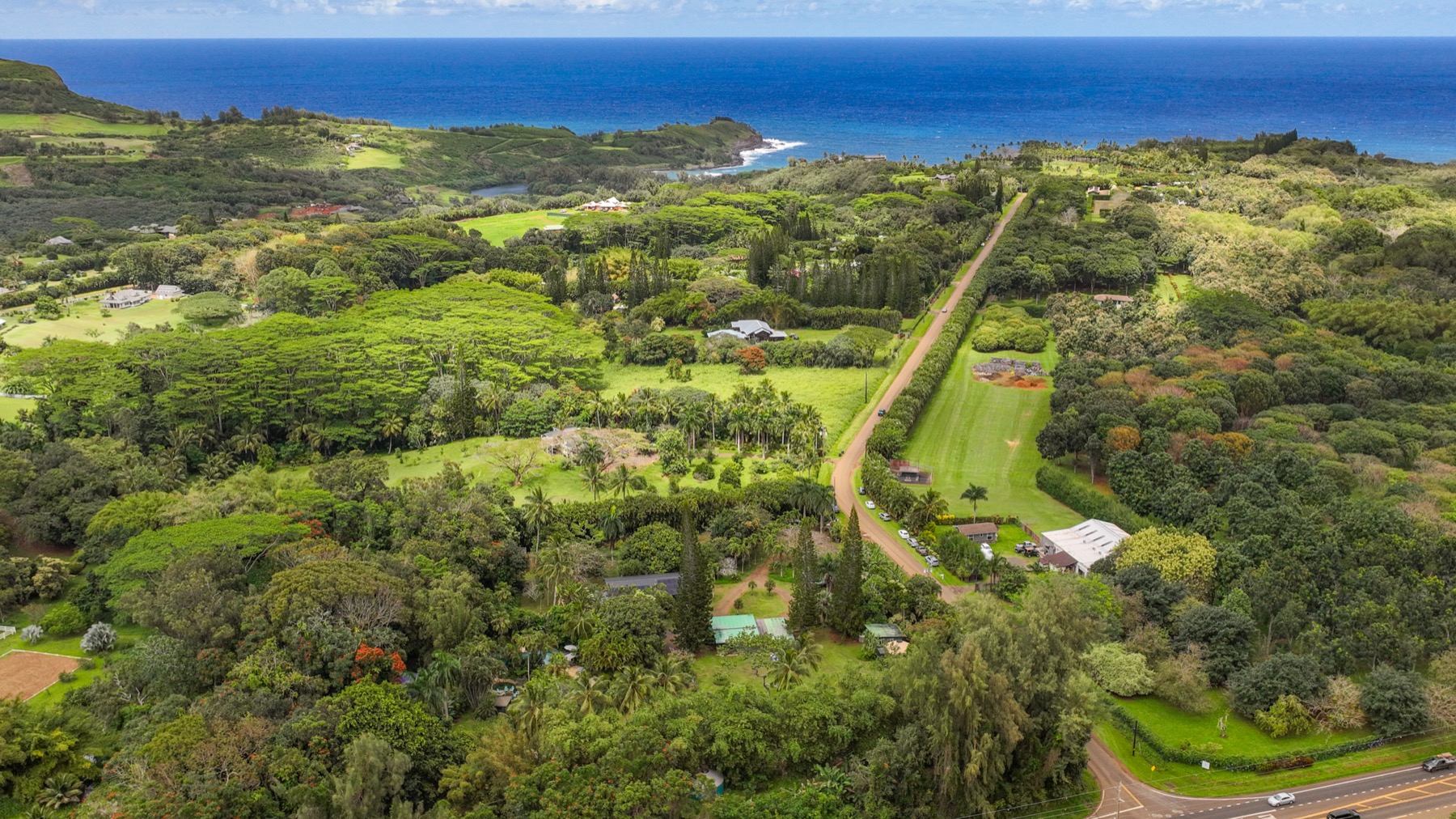 4470 A Wailapa Road Kilauea, HI 96754 - Photo 29 of 30 a view of an outdoor space and a lake view
