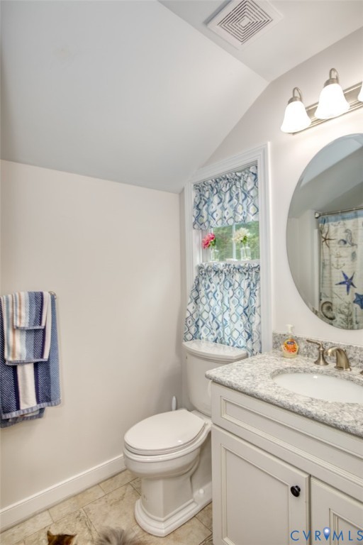 7075 Menzels Road Toano, VA 23168 - Photo 42 of 50 White vanity with a stone-finish countertop and un