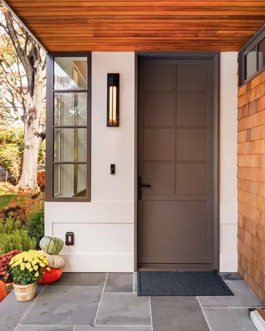 a view of a entryway door of the house