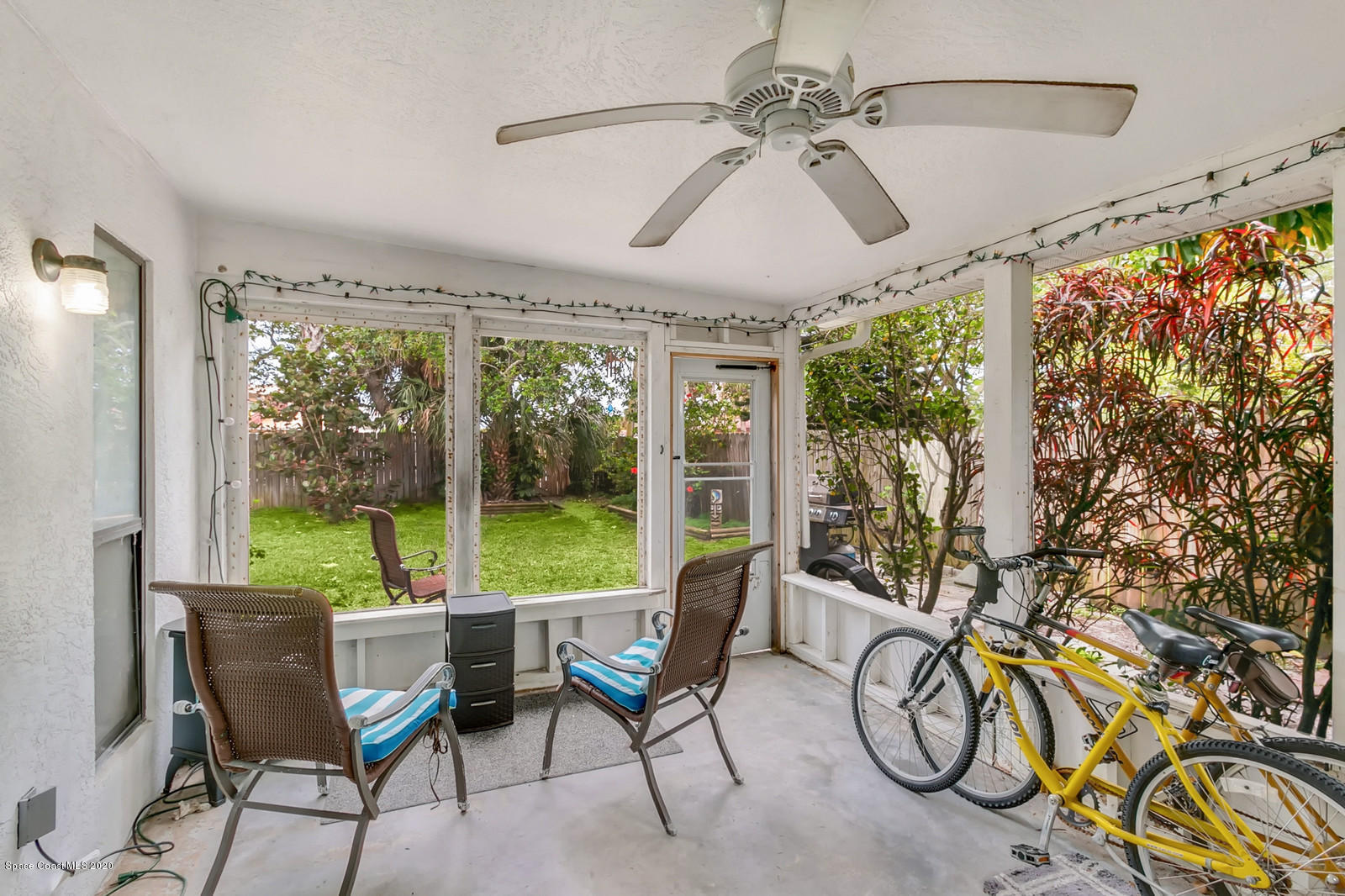 1014 Samar Road Cocoa Beach, FL 32931 - Photo 23 of 26 Screened Patio