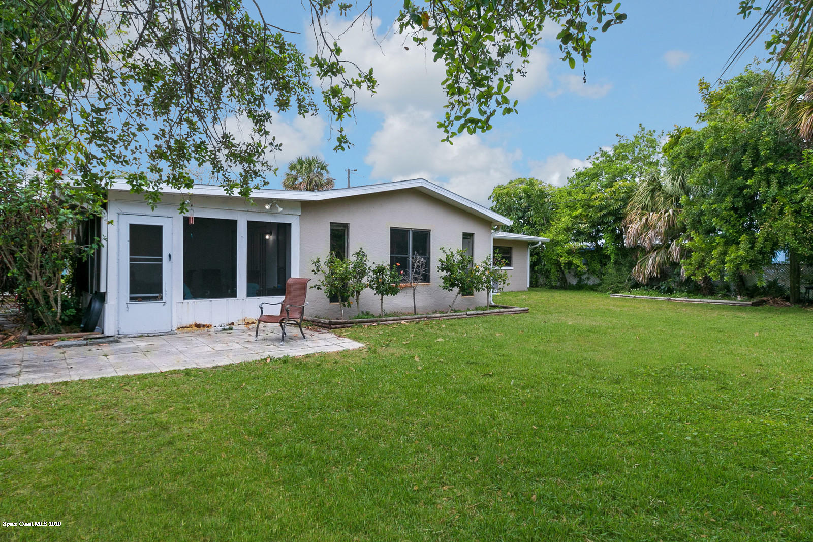 1014 Samar Road Cocoa Beach, FL 32931 - Photo 25 of 26 Back View of 1014 Samar