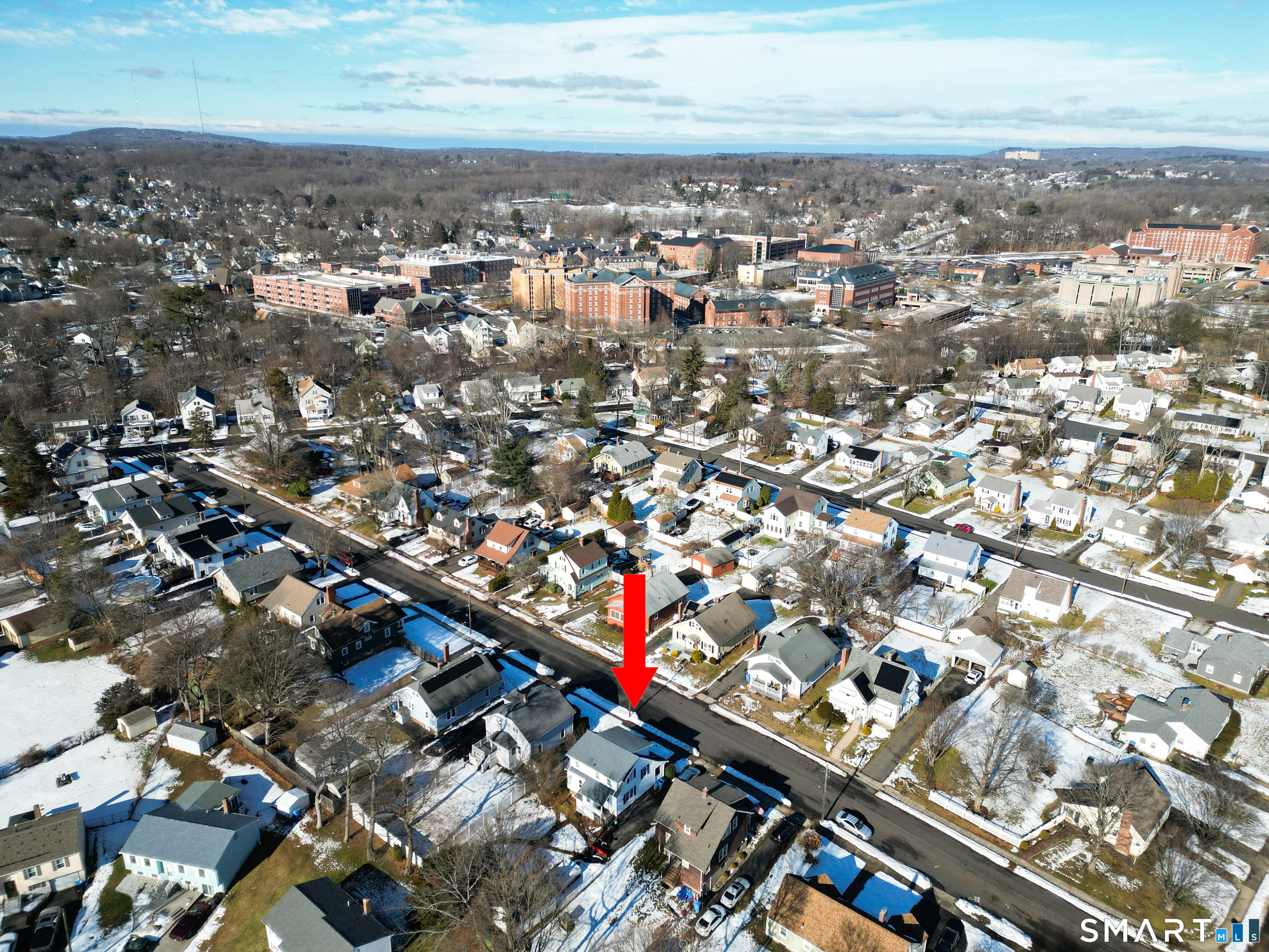 57 Foxon Place New Britain, CT 06053 - Photo 2 of 40 an aerial view of city