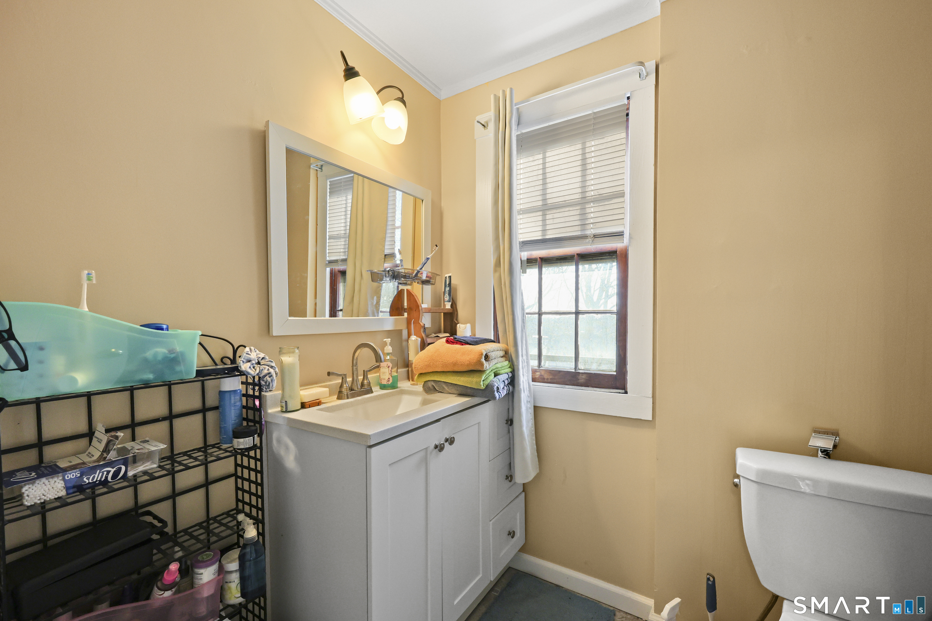 57 Foxon Place New Britain, CT 06053 - Photo 28 of 40 a bathroom with a sink toilet and shower