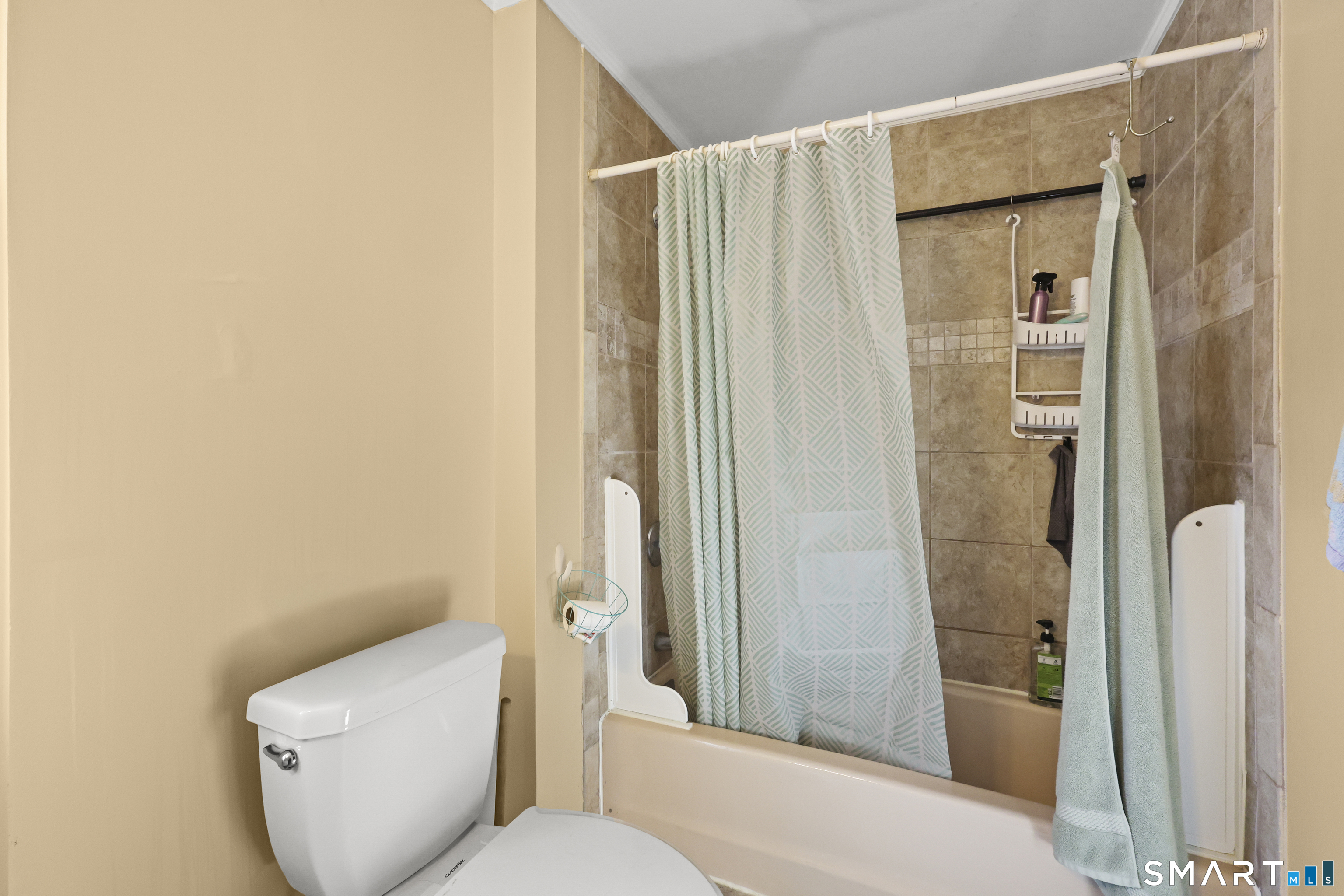 57 Foxon Place New Britain, CT 06053 - Photo 29 of 40 a bathroom with a toilet and a shower