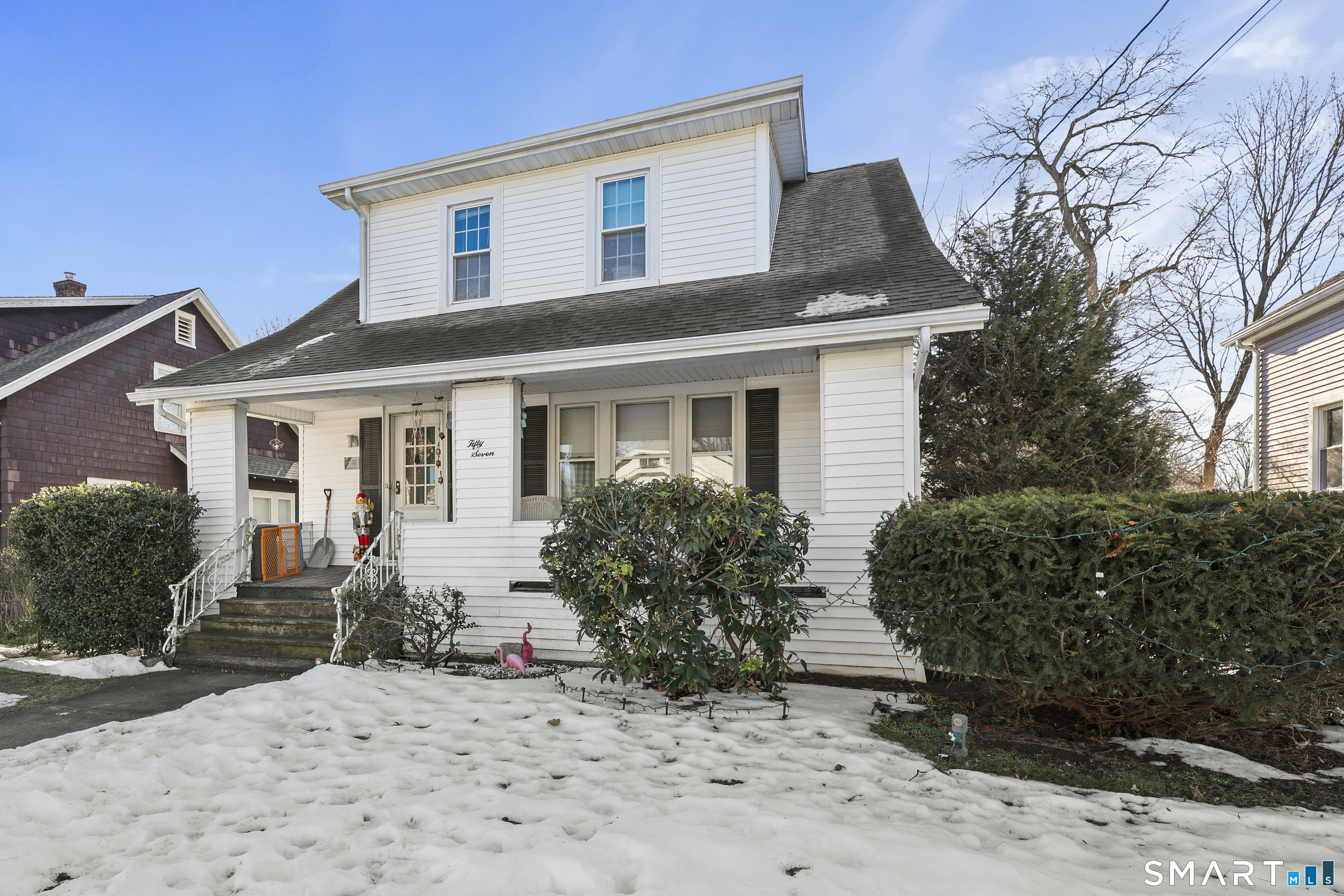 57 Foxon Place New Britain, CT 06053 - Photo 4 of 40 a front view of house with yard outdoor seating