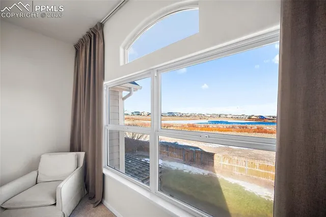a view of living room and window