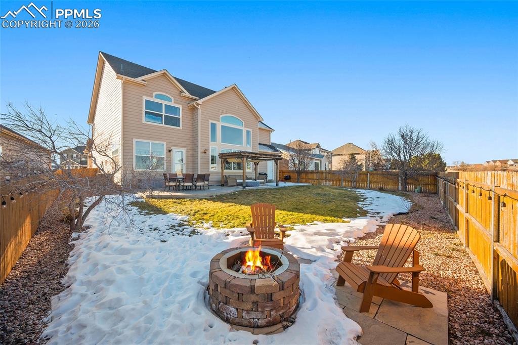 9393 St.George Road Peyton, CO 80831 - Photo 46 of 49 a view of a house with swimming pool