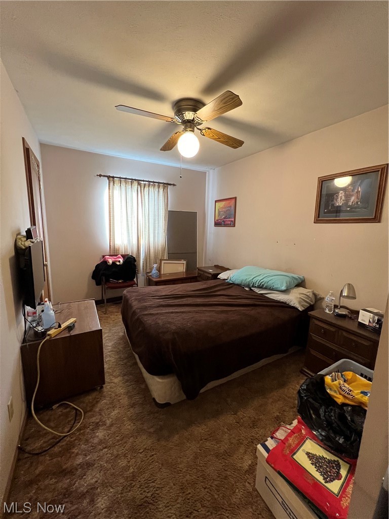 270 Rummer Road Marietta, OH 45750 - Photo 13 of 17 Carpeted bedroom featuring ceiling fan