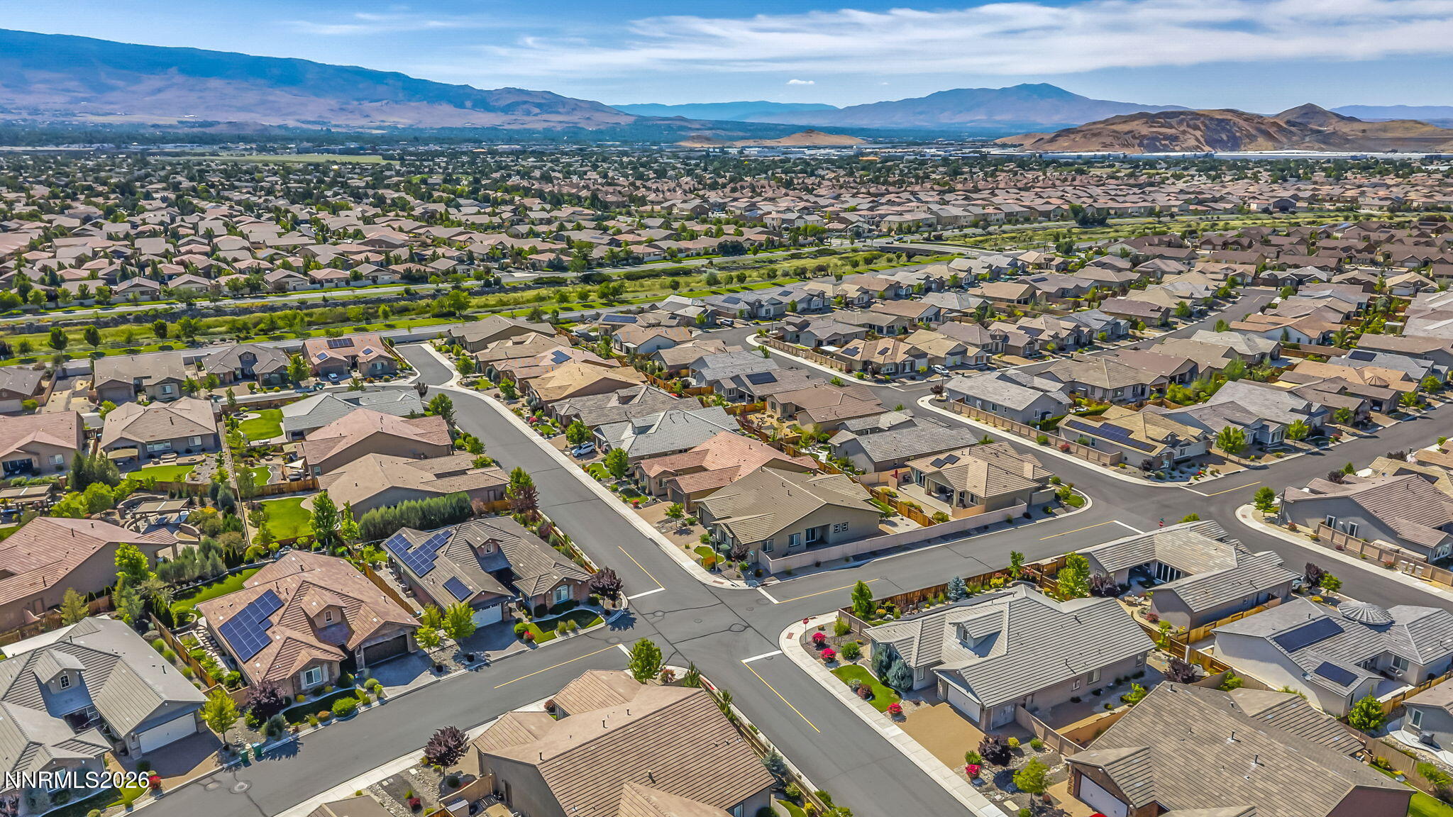 2029 Neviekay Lane Reno, NV 89521 - Photo 17 of 73 Aerial Presidio