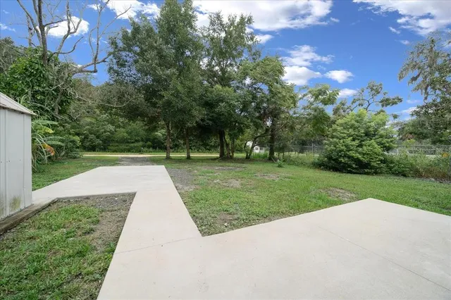a view of outdoor space and yard