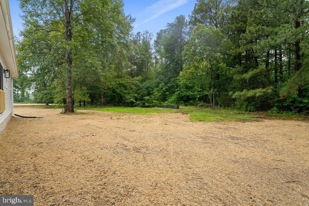 26332 Old Pitts Road Ruther Glen, VA 22546 - Photo 33 of 35 a view of basketball space with trees in the background