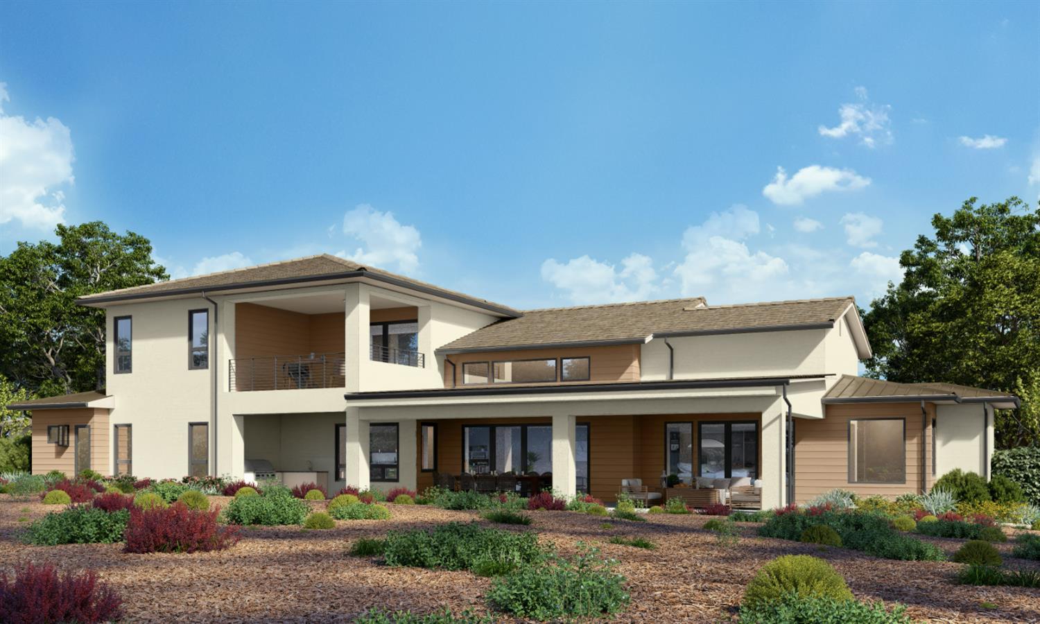 4245 Raphael Drive El Dorado Hills, CA 95762 - Photo 2 of 10 a front view of a house with garden