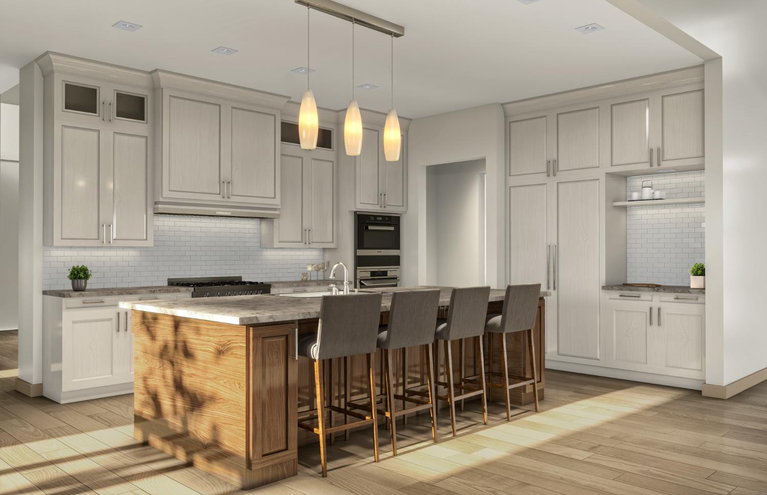 4245 Raphael Drive El Dorado Hills, CA 95762 - Photo 5 of 10 a open kitchen with stainless steel appliances granite countertop a stove and a refrigerator