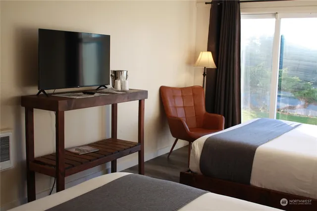 a front view of a house with a sink