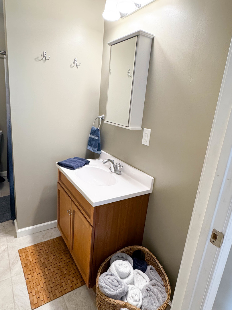 113 Lafayette Street Anna, IL 62906 - Photo 25 of 33 a bathroom with a sink and a mirror