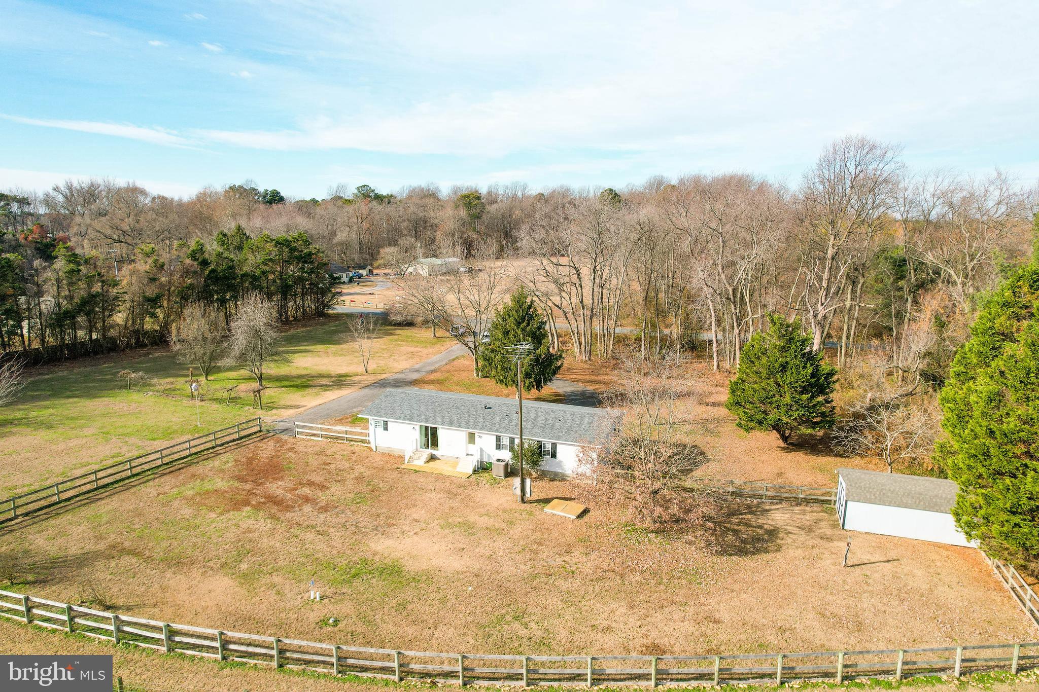 3297 Gallagher Road Preston, MD 21655 - Photo 45 of 72 Fenced rear yard