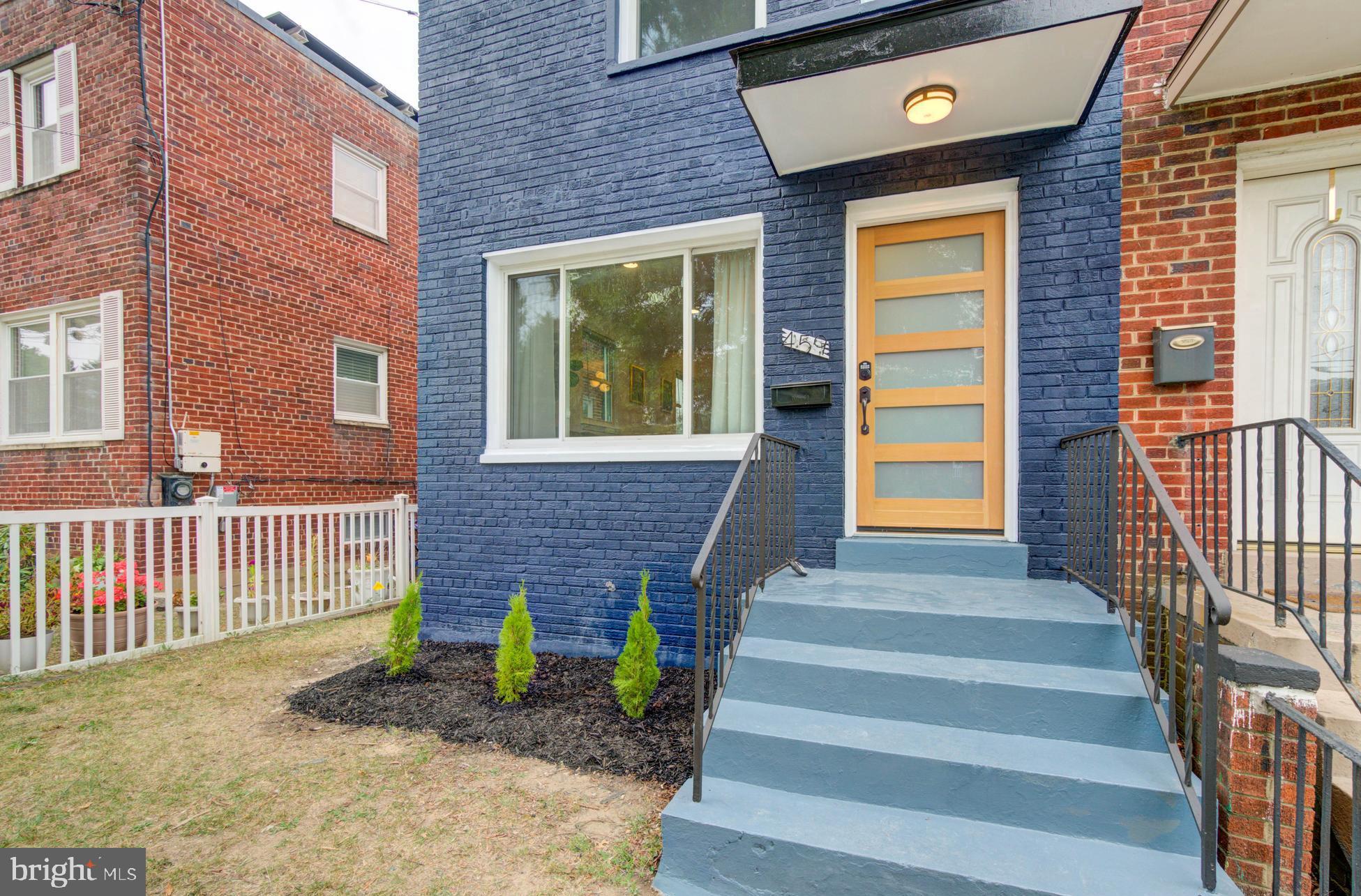 459 Riggs Road Northeast Washington, DC 20011 - Photo 48 of 57 a front view of a house with a window