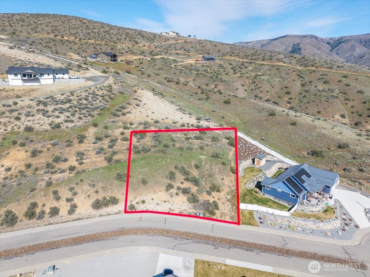 9955 Griffith Place Entiat, WA 98822 - Photo 2 of 2 a bird view of a house and a mountain view