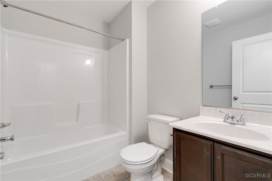 68 Halls Store Road Mineral, VA 23117 - Photo 15 of 30 a bathroom with a sink a toilet and a bathtub